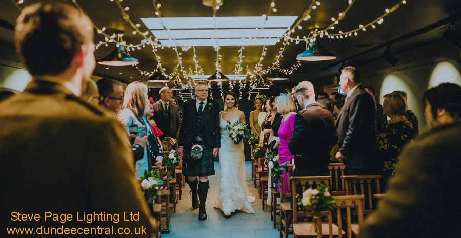 lindores wedding lights hire